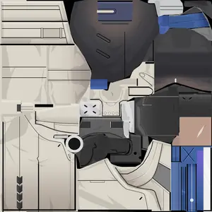Arlan · Body1 colour texture from Honkai: Star Rail