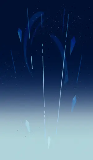 Ganyu · TCG summon: Sacred Cryo Pearl, background layer
