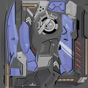 Arlan · Weapon colour texture from Honkai: Star Rail