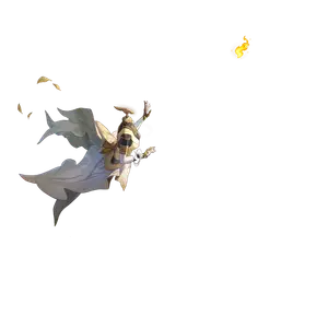 Aglaea · Warp banner (foreground) from Honkai: Star Rail