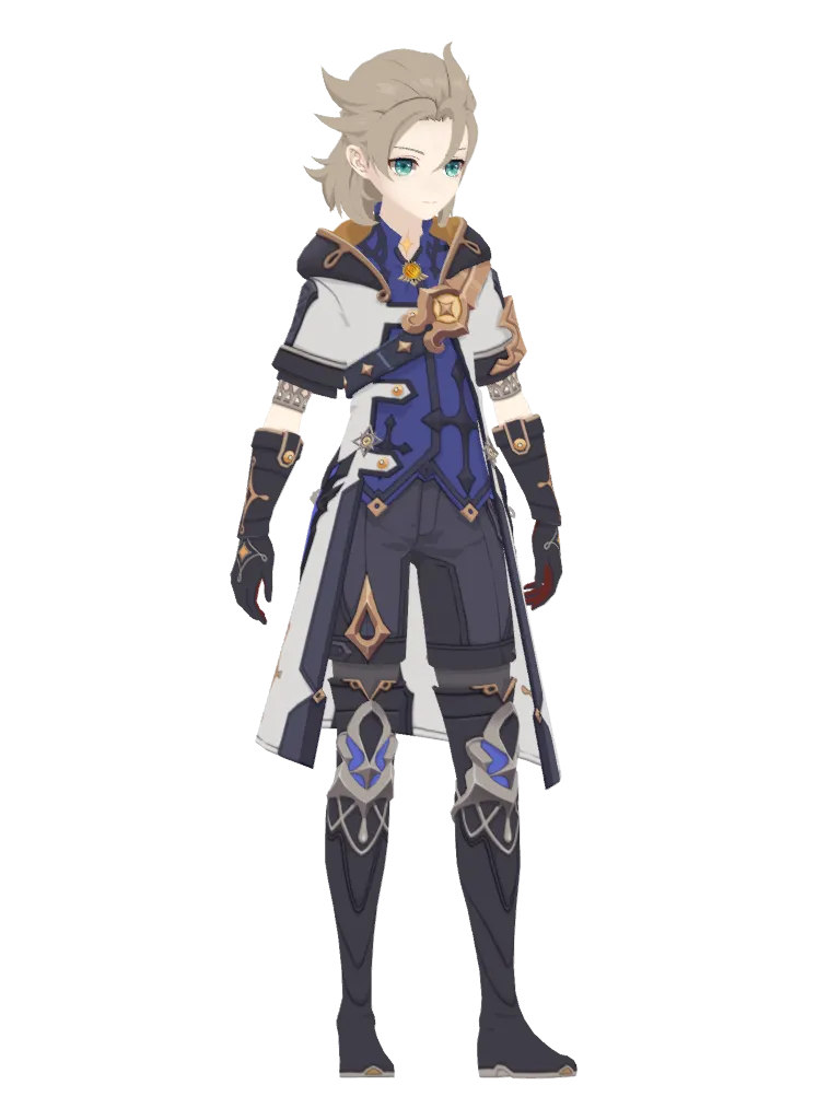 Albedo · 3D model from Genshin Impact
