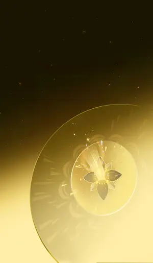 Albedo · TCG summon: Solar Isotoma, background layer