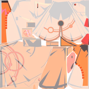 Asta · Body2 lightmap texture from Honkai: Star Rail