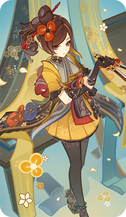 Chiori · TCG card from Genshin Impact