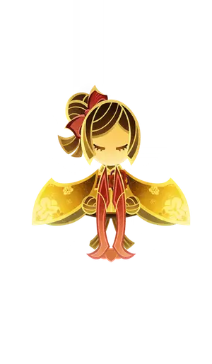 Chiori · TCG summon: Fighting With Her Eyes Shut Tamoto, middle layer