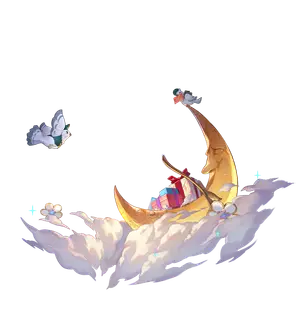 Tribbie · Splash art (foreground) from Honkai: Star Rail