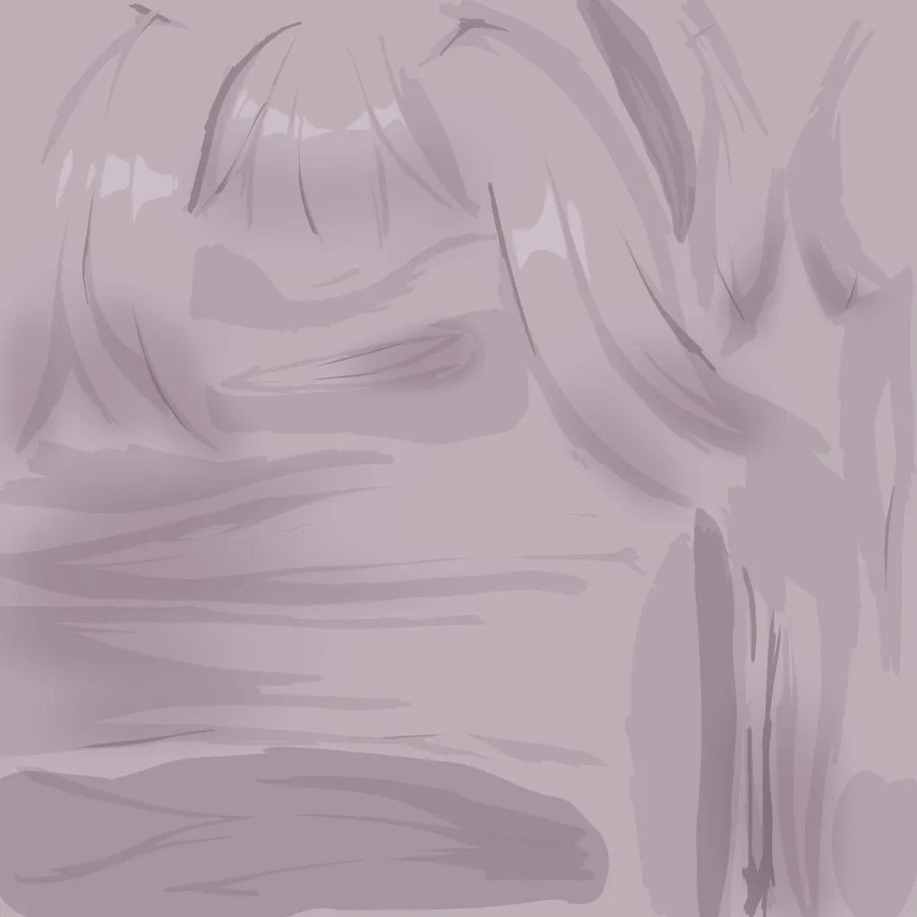 Herta · Hair colour texture from Honkai: Star Rail