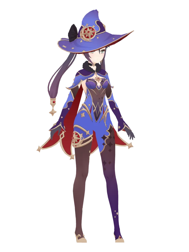 Mona · 3D model from Genshin Impact