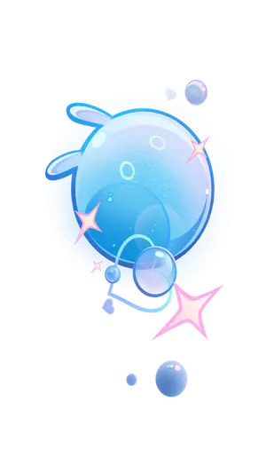 Sigewinne · TCG summon: Large Bolstering Bubblebalm, foreground layer