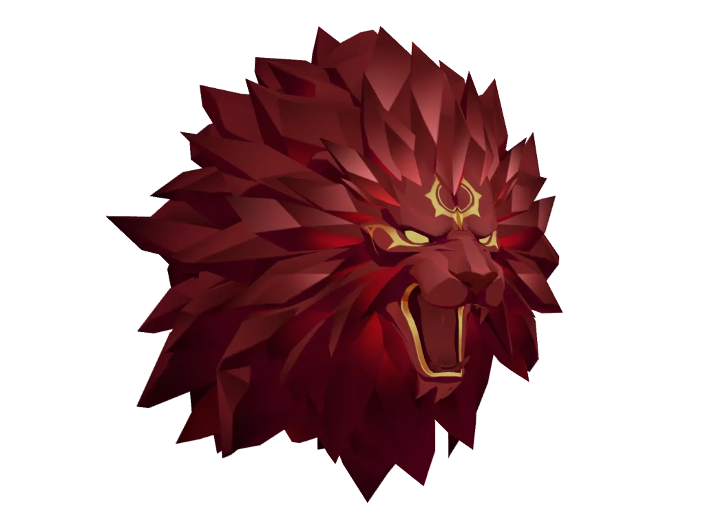 Mydei · Lion (skill) 3D model from Honkai: Star Rail