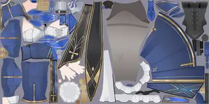 Saber · Body colour texture