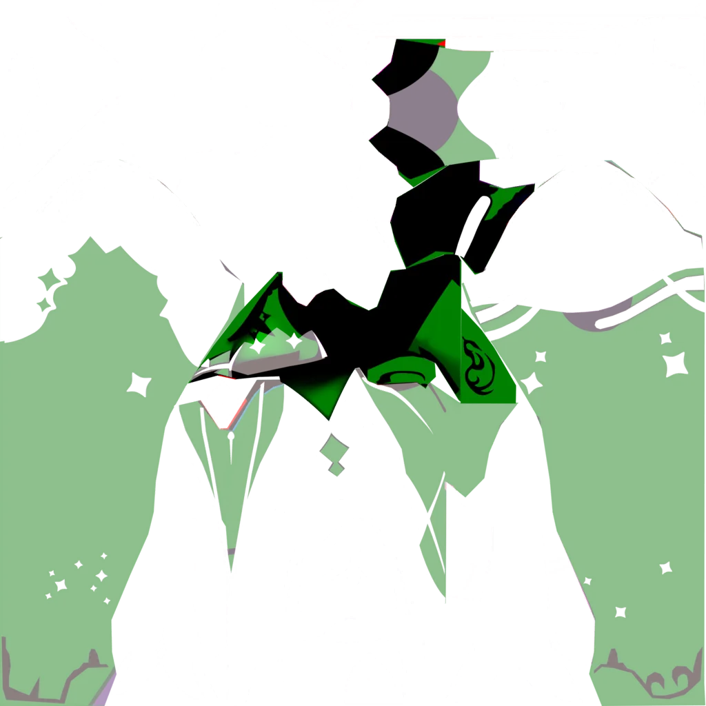 Mona · Body lightmap texture from Genshin Impact