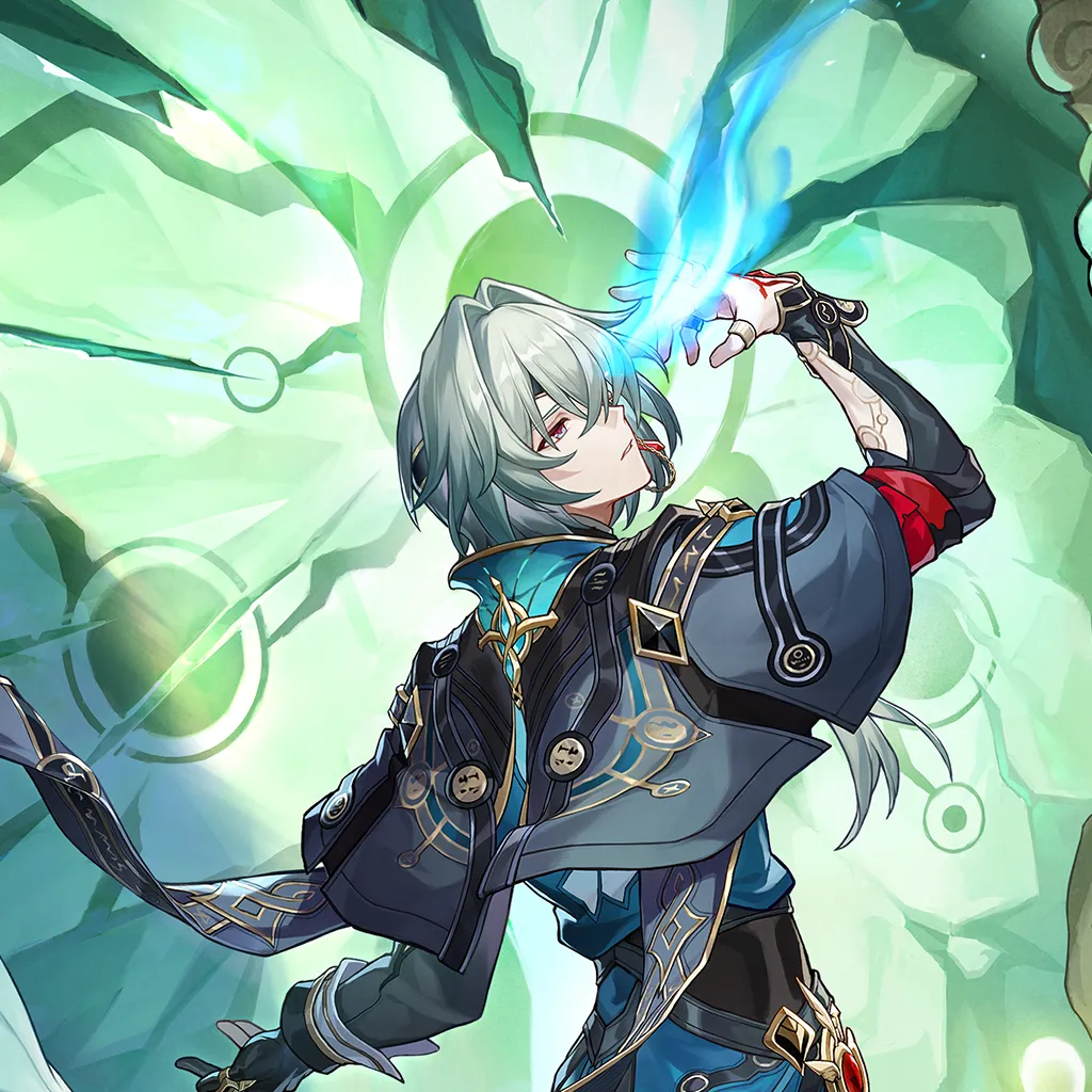 Anaxa · Warp art from Honkai: Star Rail