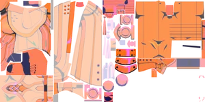 Archer · Body lightmap texture