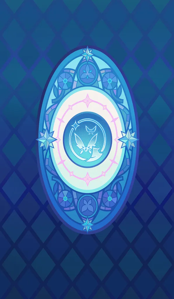 Sucrose · TCG talent card (Hexerei), background layer from Genshin Impact
