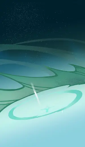 Sucrose · TCG summon: Large Wind Spirit, background layer