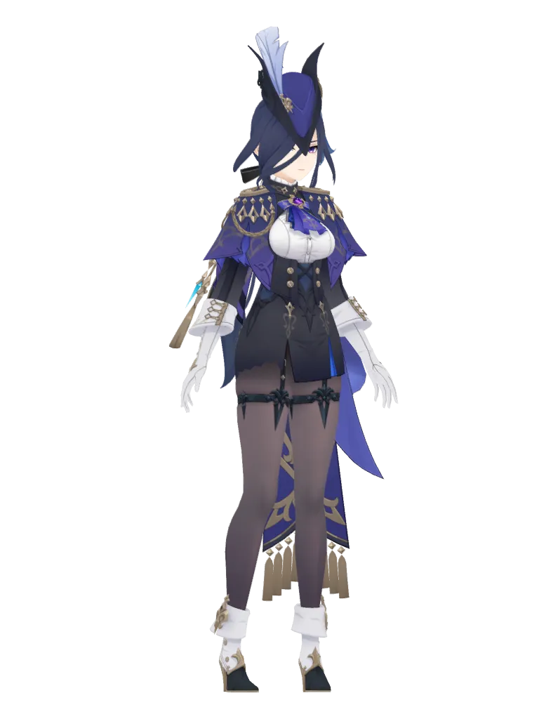 Clorinde · 3D model from Genshin Impact