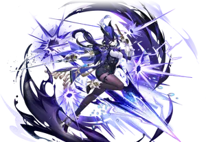 Clorinde · Wish splash art from Genshin Impact