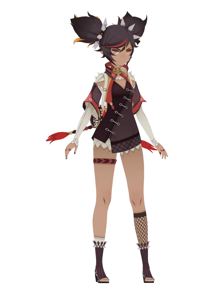 Xinyan · 3D model from Genshin Impact