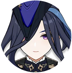 Clorinde · Round icon from Genshin Impact