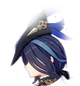 Clorinde · Side icon from Genshin Impact