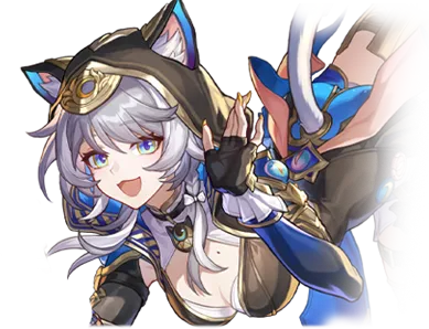 Cipher · Special action art from Honkai: Star Rail