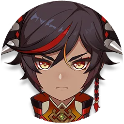 Xinyan · Round icon from Genshin Impact