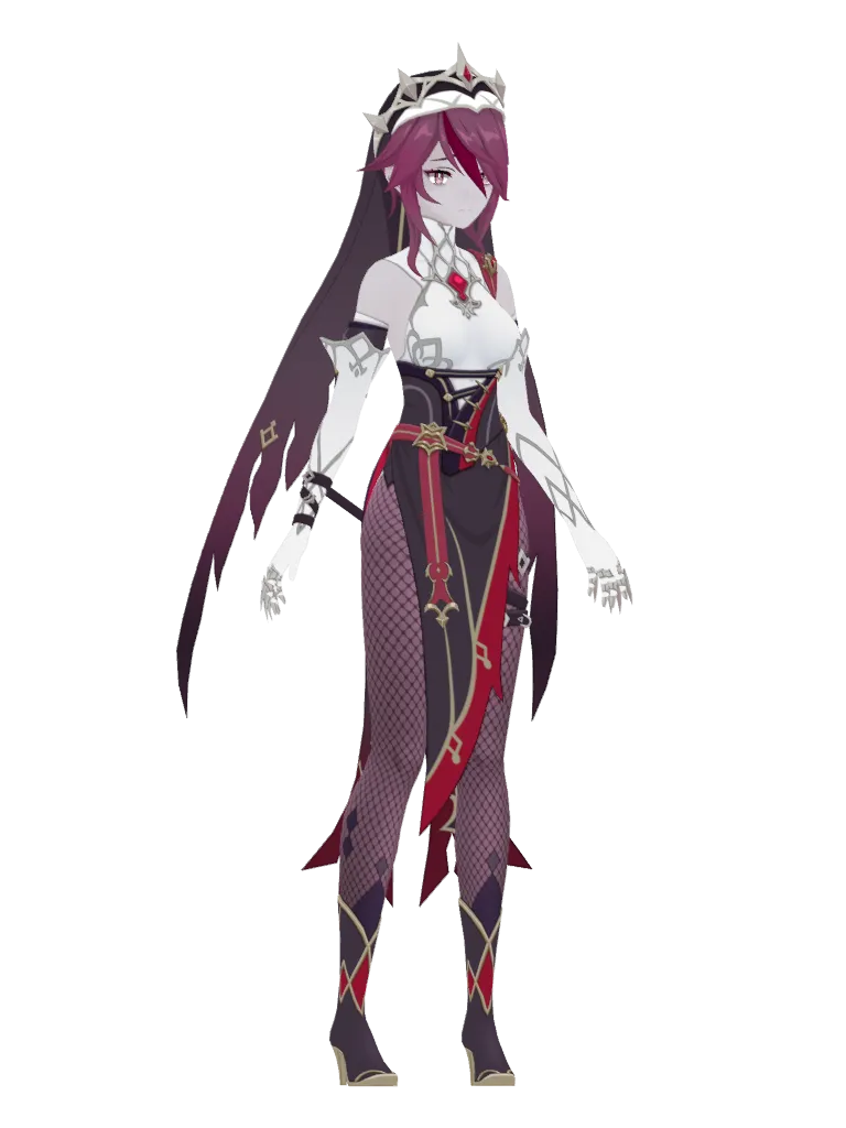 Rosaria · 3D model from Genshin Impact