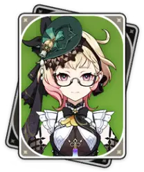 Emilie · Character card from Genshin Impact