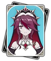 Rosaria · Character card from Genshin Impact