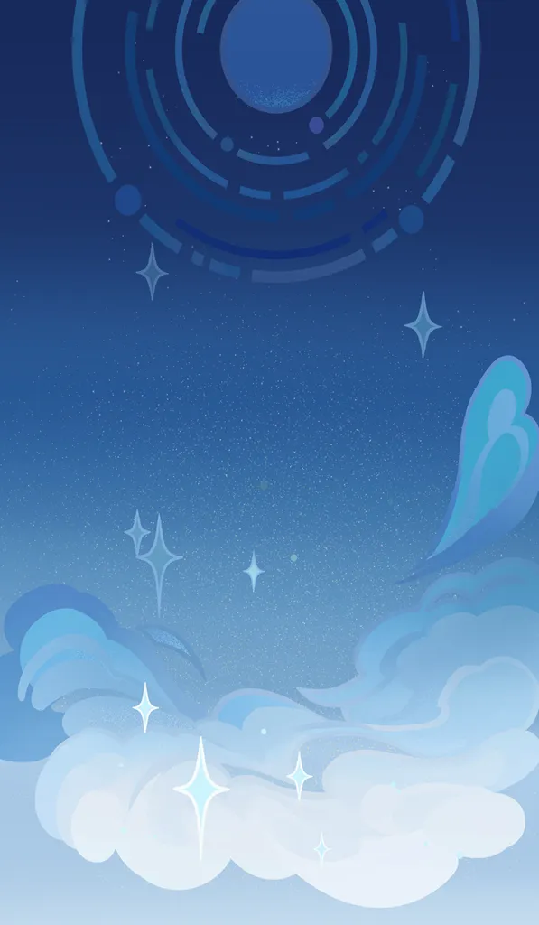 Rosaria · TCG talent card, background layer from Genshin Impact
