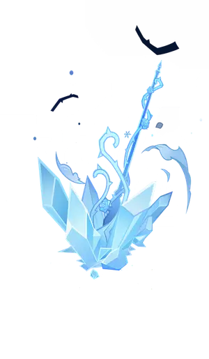 Rosaria · TCG summon: Evercold Frostlance, middle layer