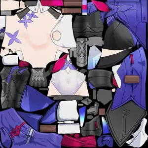 Seele · Body1 colour texture from Honkai: Star Rail