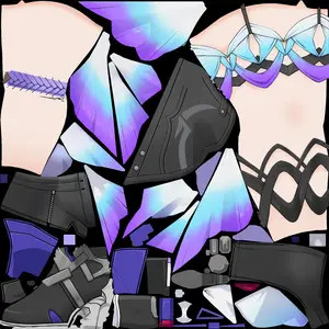 Seele · Body2 colour texture from Honkai: Star Rail
