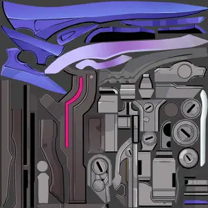Seele · Weapon colour texture from Honkai: Star Rail