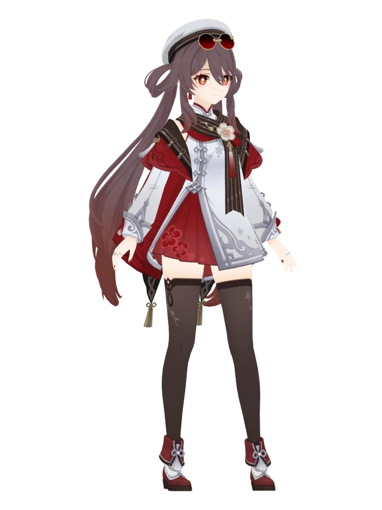 Hu Tao · Outfit 3D model from Genshin Impact