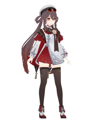 Hu Tao · Outfit 3D model