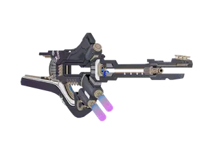 Serval · Weapon 3D model from Honkai: Star Rail