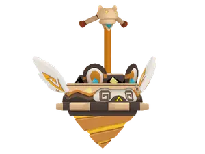 Kachina · Top (skill) 3D model