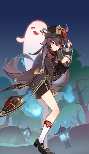 Hu Tao · TCG card art