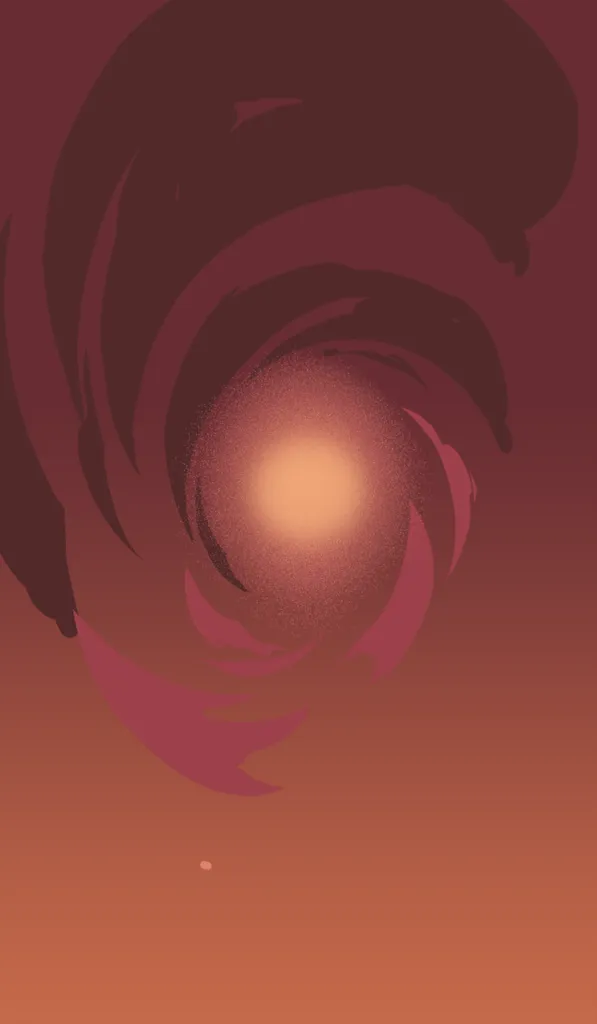 Hu Tao · TCG talent card, background layer from Genshin Impact