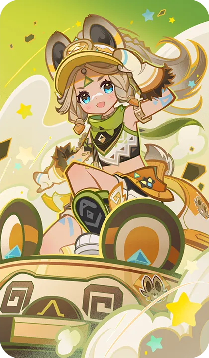 Kachina · TCG card from Genshin Impact