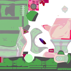 Kachina · Body lightmap texture