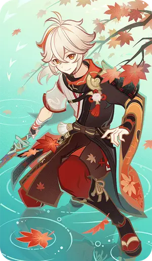 Kaedehara Kazuha · TCG card