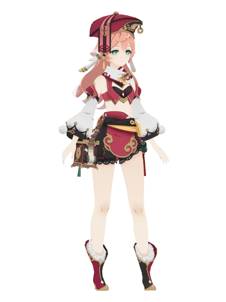 Yanfei · 3D model from Genshin Impact