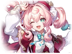 Hyacine · Special action art from Honkai: Star Rail