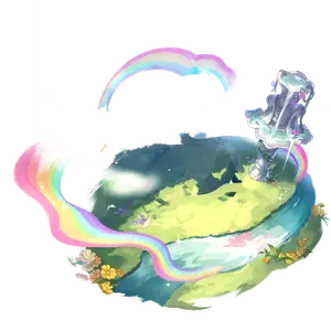 Hyacine · Warp banner (background) from Honkai: Star Rail