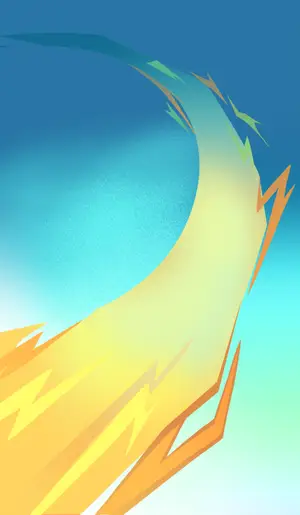 Mualani · TCG summon: Bitey Shark, background layer
