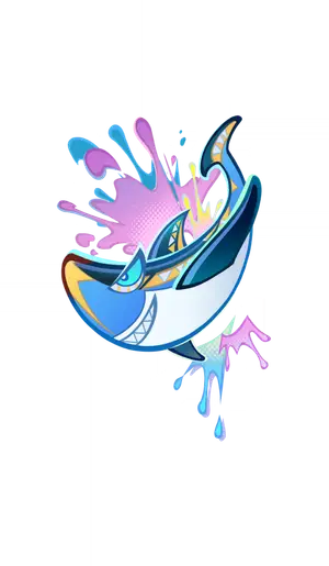 Mualani · TCG summon: Bitey Shark, middle layer
