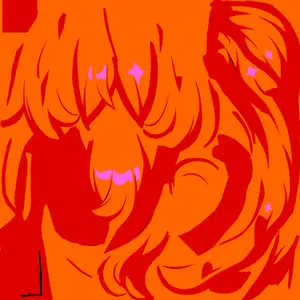 Hyacine · Hair lightmap texture from Honkai: Star Rail